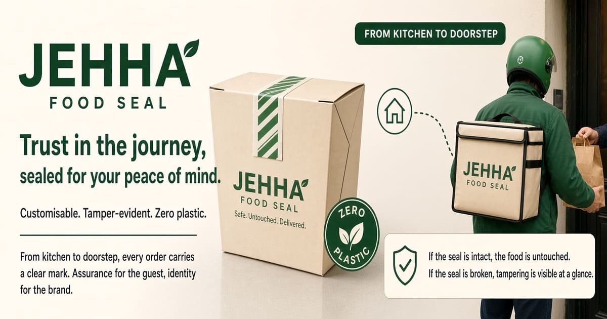 Why a food seal tape protects every delivery from kitchen to home